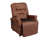 Fauteuil Releveur électrique - 1 moteur - Classic - Microfibre Café - HERDEGEN