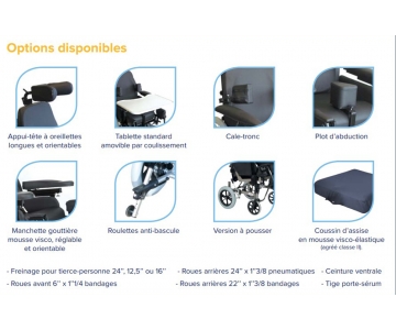 Fauteuil Roulant Manuel de Confort - IdSoft Evolution - DUPONT by DRIVE