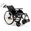 Repose-jambe et pied Gauche articulée BZ8 Noir pour fauteuil roulant  Vermeiren D200 ou V300