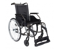 Fauteuil Roulant Manuel - Dossier Fixe - Novo Light - Brun - DRIVE