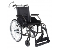 Fauteuil Roulant Manuel - Dossier Inclinable - Novo Light - Brun - DRIVE