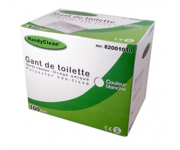 Gants de Toilette - HandyClean - Boite de 100