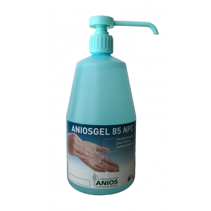 Support mural Anios - Support mural pour gel hydroalcoolique Anios