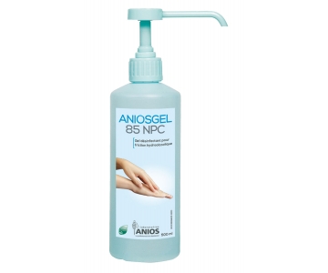 Gel de Désinfection - Aniosgel 85 NPC - Flacon Pompe de 500 ml - ANIOS