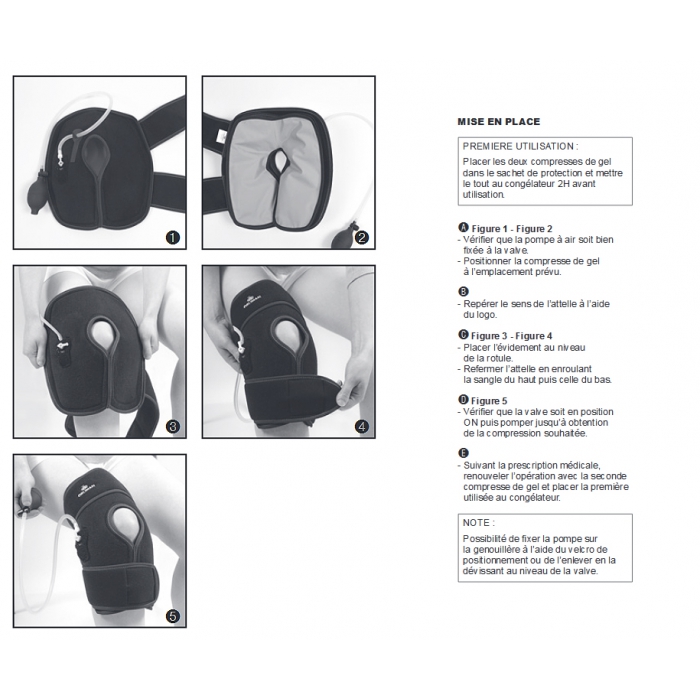 Genouilllère ligamentaire articulée One Plus - Orliman