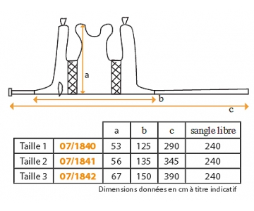 Gilet de maintien croisé pour fauteuil roulant ou lit - PHARMAOUEST