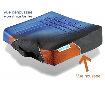 Housse pour coussin Viscoflex ou Duoform - SYSTAM