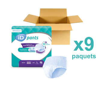 ID Pants Maxi - Taille L - 8 paquets de 10 - ONTEX