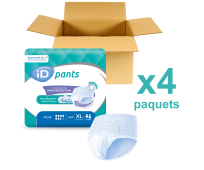 ID Pants Plus - Taille XL - 4 paquets de 14 - ONTEX