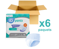 ID Pants Soft Feel - Normal - Taille L - 6 paquets de 14 - ONTEX