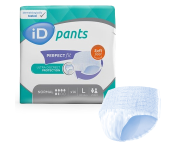 ID Pants Soft Feel - Normal - Taille L - 6 paquets de 14 - ONTEX
