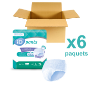 ID Pants Super - Taille L - 6 paquets de 12 - ONTEX