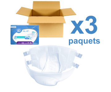 ID slip - Maxi - Taille M - 3 paquets de 15 - ONTEX