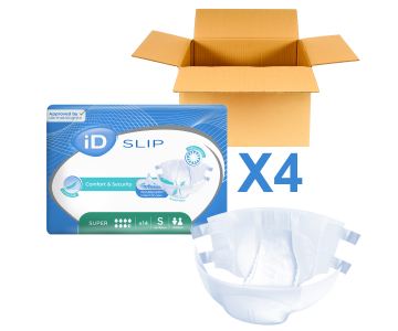 ID Slip - Super - Taille S - 4 paquets de 14 - ONTEX