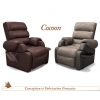 Fauteuil Releveur - 1 moteur - Cocoon XXL Génération 1 - Marron Chiné - INNOV