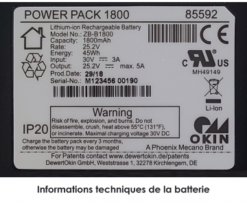 Kit batterie - Tous fauteuils Innov Sa - INNOV