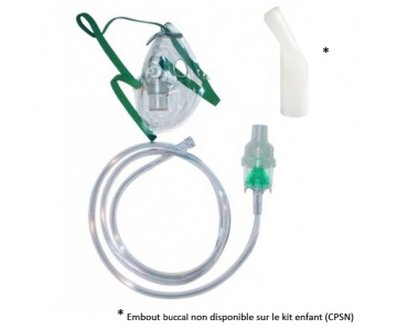 Kit de Nébulisation Aérosol Pneumatique - CPS23 - Adulte - SYSTAM