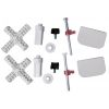 Kit vis serrage - Rehausse WC AT900 - par 2 - INVACARE