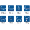 Lit Junior - 3 moteurs - 70 x 170 cm - HMS-VILGO