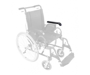 Manchette gauche pour accoudoir demi lune pour fauteuil roulant ALTO+ NV - DUPONT by DRIVE
