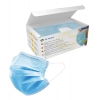 Masque Chirurgical 3 plis - Type IIR - Bleu - Boîte de 50 - JSE MEDICAL