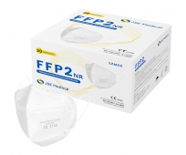 Masques de Protection FFP2 NR - Blanc - Boîte de 20 - JSE MEDICAL