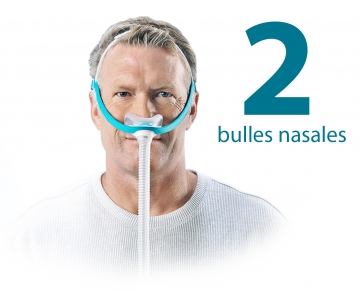 Masque Nasal PPC - Evora - 2 Bulles - Pack Annuel - FISHER & PAYKEL