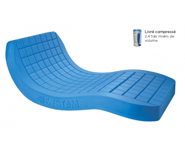 Matelas Viscoflex Monobloc - Largeur 90cm - Compressé Sac - SYSTAM