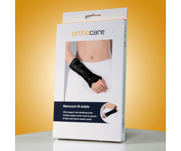 Orthèse de Poignet - Manucare III Stable - Gauche - ORTHOCARE