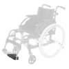Palette Repose Pied Fixe - Gauche - Fauteuil Roulant Action ng - INVACARE