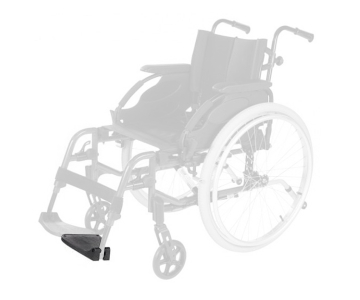 Palette Repose Pied Fixe - Gauche - Fauteuil Roulant Action ng - INVACARE