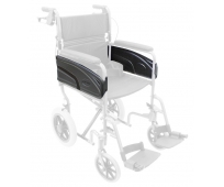 Panneaux d'accoudoirs avec fixation pour fauteuil de transfert Alu Lite x2 - INVACARE