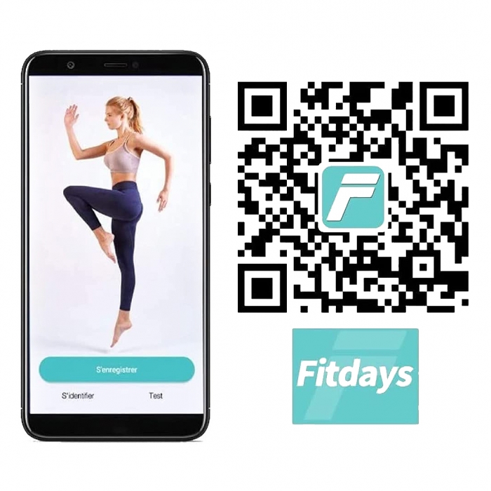 Impédancemètre Little Balance Fitdays connecté - Cardio-Connect-4 -  Etablissements Leroy