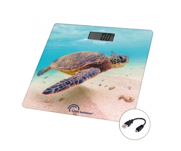 Pèse-personne - Tortue marine - USB-R - LITTLE BALANCE