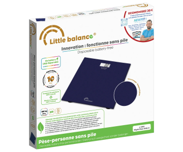 Pèse-Personne - SB3 - Night Blue - Sans pile - LITTLE BALANCE 