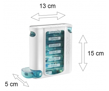 Pilulier Hebdomadaire - Pilbox 7 - PILBOX