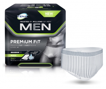 TENA Men - Niveau 4 - Premium Fit - Large - Paquet de 10