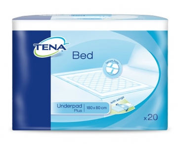 TENA Bed - Alèses Absorbantes - Bordables - 80x180cm - Paquet de 20