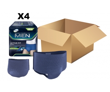 TENA Men - Active Fit - Large - x8 - Carton de 4 paquets