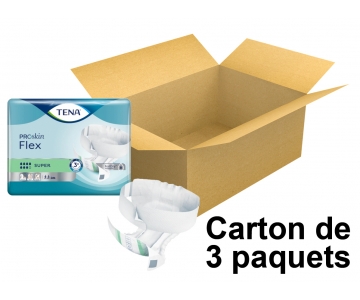 TENA Flex Proskin - Super - Taille M - x30 - Carton de 3 paquets