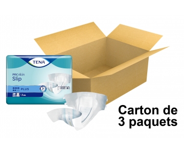 TENA Slip Proskin - Plus - Taille S - x30 - Carton de 3 paquets