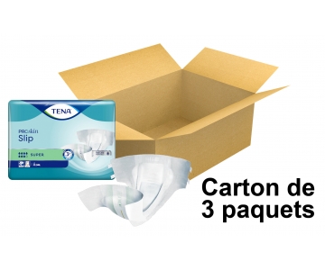 TENA Slip Proskin - Super - Taille S - Paquet de 30 - Carton de 3 paquets