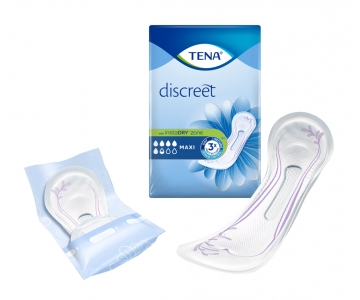 TENA Discreet - Maxi - Paquet de 12