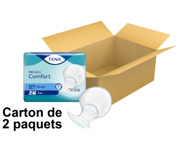 TENA Comfort Proskin - Protections Anatomiques - Plus - x46 - Carton de 2 paquets