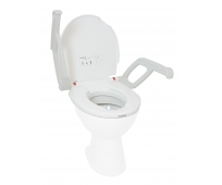 Rehausse WC 6cm avec Abattant et Accoudoirs - Aquatec AT90000 - INVACARE