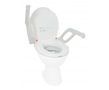 Rehausse WC 6cm avec Abattant et Accoudoirs - Aquatec AT90000 - INVACARE