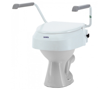 Rehausse WC Ajustable Avec Abattant et Accoudoirs - AT900 - INVACARE