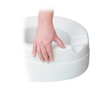 Rehausse WC souple - Contact Plus Néo - avec Couvercle - 11cm - HERDEGEN