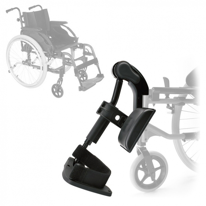 Repose-pied Droit - pour chaise roulante Action 4NG ou 4NG Xlt - Largeur  assise 55,5 ou