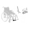 Repose Pied Droit avec Tige - Fauteuil Roulant Action NG - INVACARE